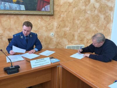 Межрайонный природоохранный прокурор г. Москвы провел личный прием граждан в ГБУ «Социально-реабилитационный центр ветеранов имени В.Г. Михайлова»